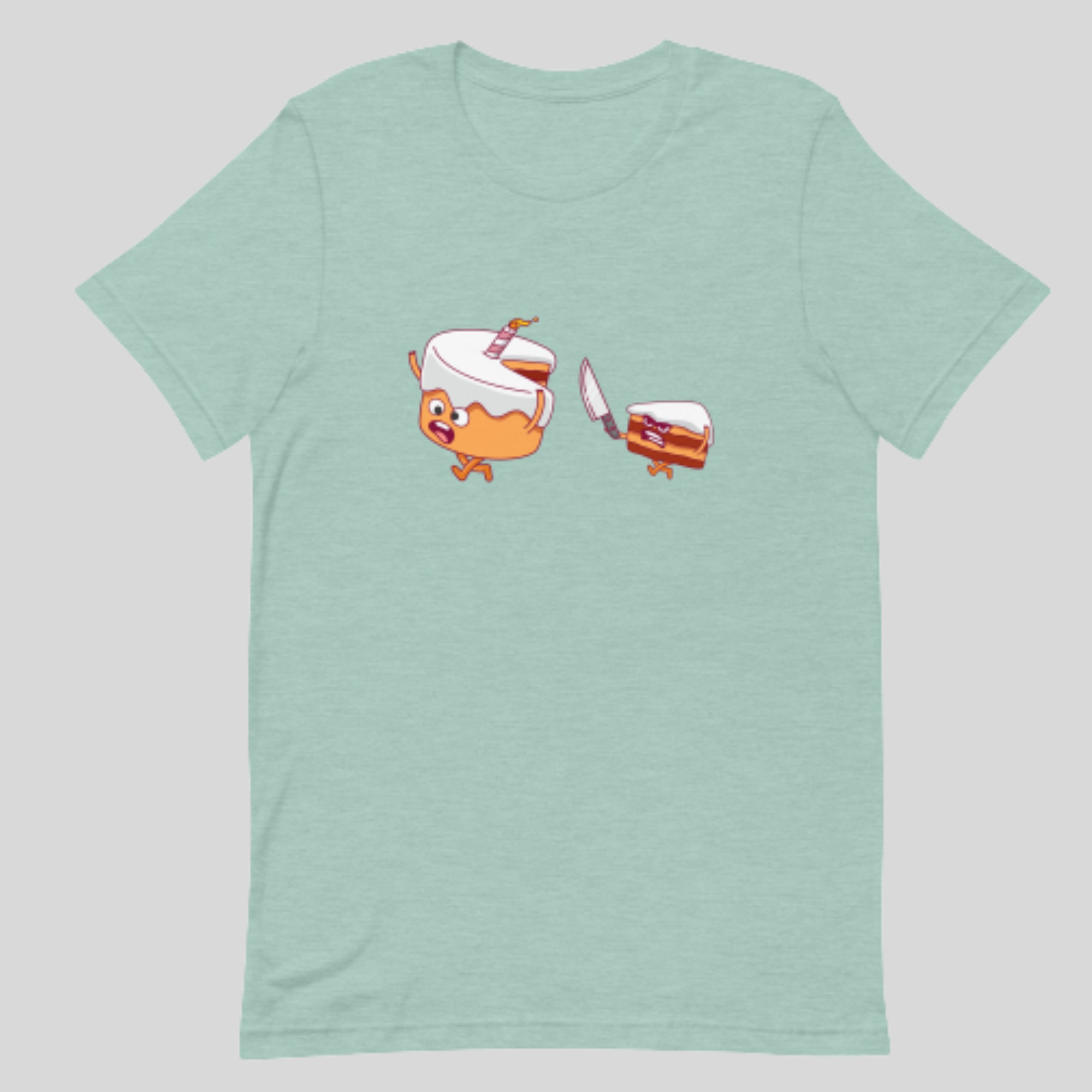 Cake Chase Graphic Tee!