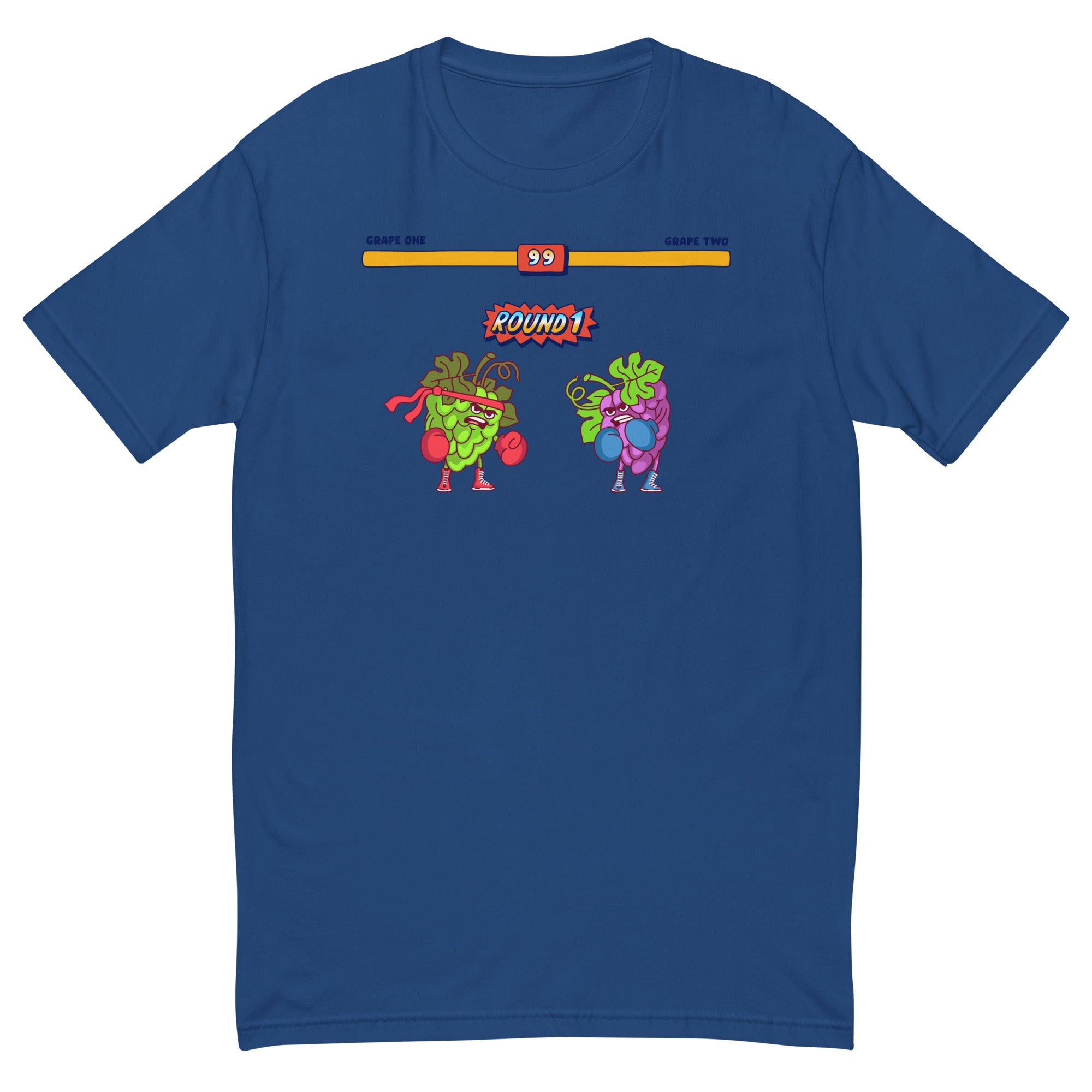 Grapes Round 1 Graphic Tee! EPIC FOOD SHOWDOWNS! T-Shirt Food Fighter Tees