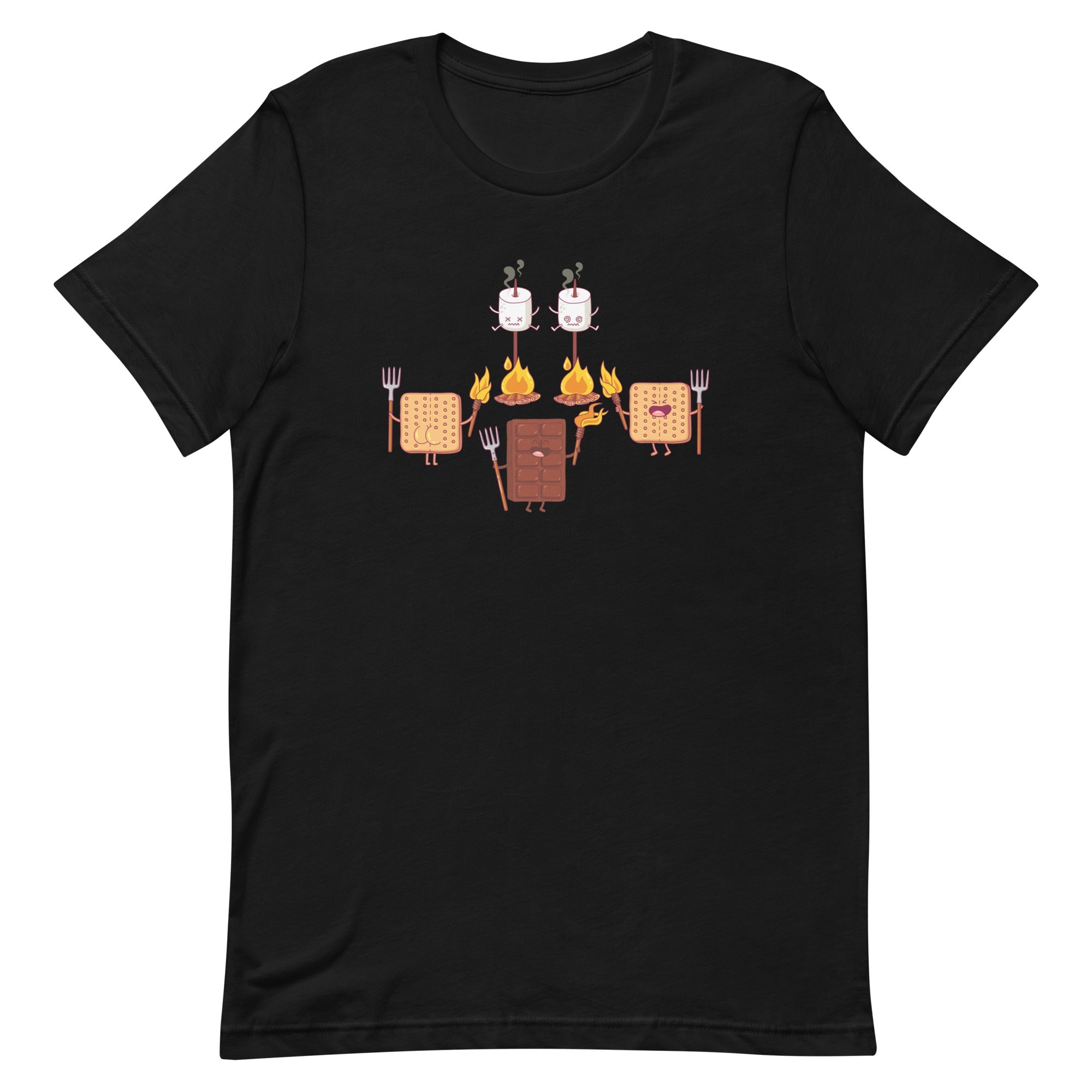 Salem Marshmallow Trials Graphic Tee! FOOD FIGHT FAVES! T-Shirt Food Fighter Tees