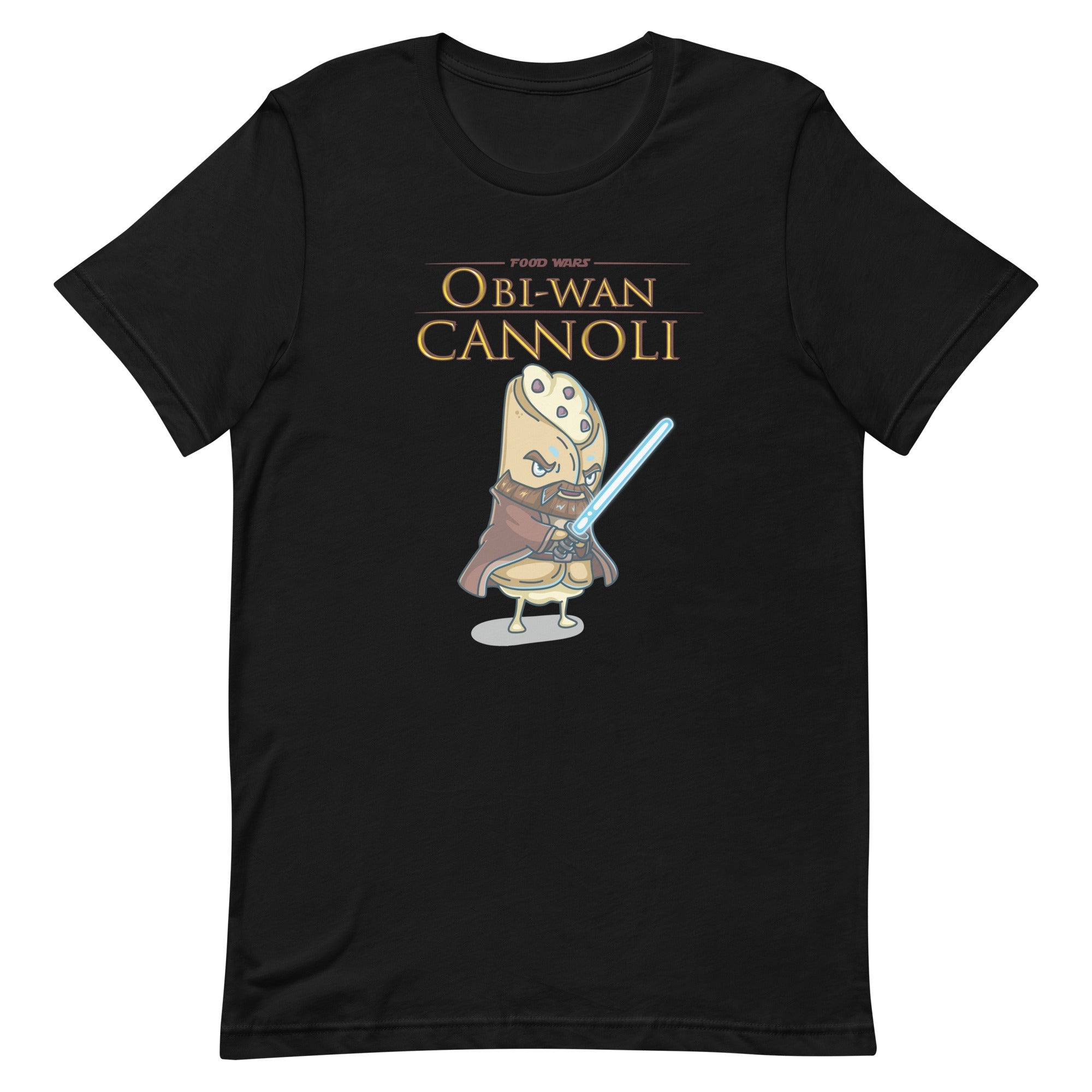 Obi-Wan Cannoli Graphic Tee! PUN-TASTIC COLLECTION! T-Shirt Food Fighter Tees