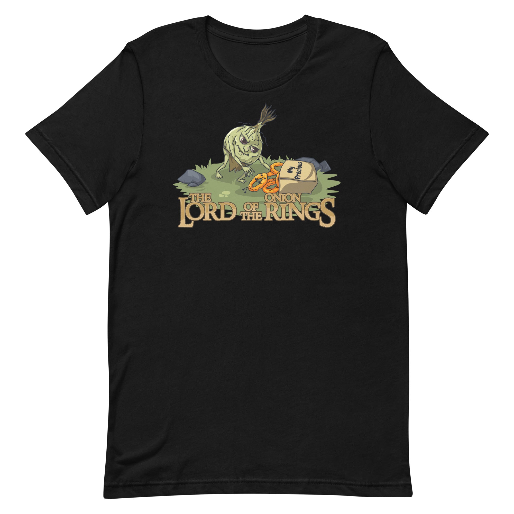 Smeagol's Precious Onion Rings' - Lord of the Rings-Inspired Graphic Tee