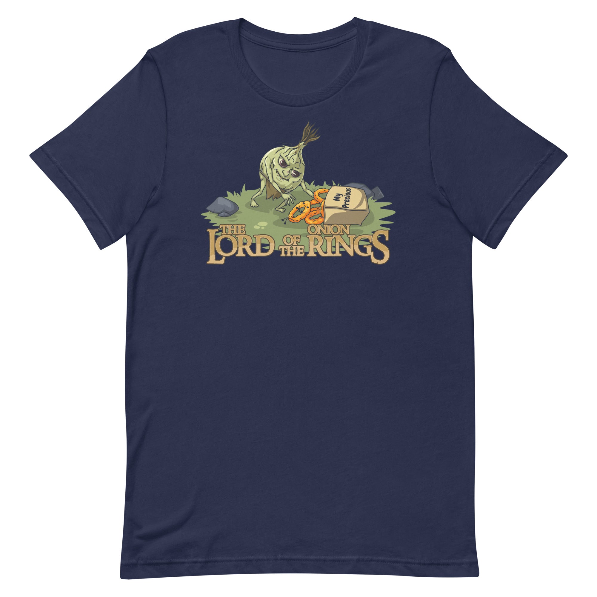 Smeagol's Precious Onion Rings' - Lord of the Rings-Inspired Graphic Tee