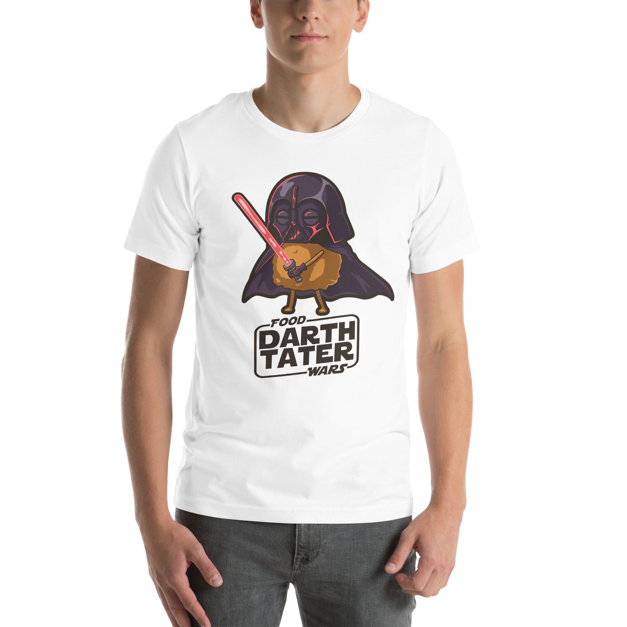 Darth Tater Tot Tee: Star Wars-Inspired Funny Food Shirt