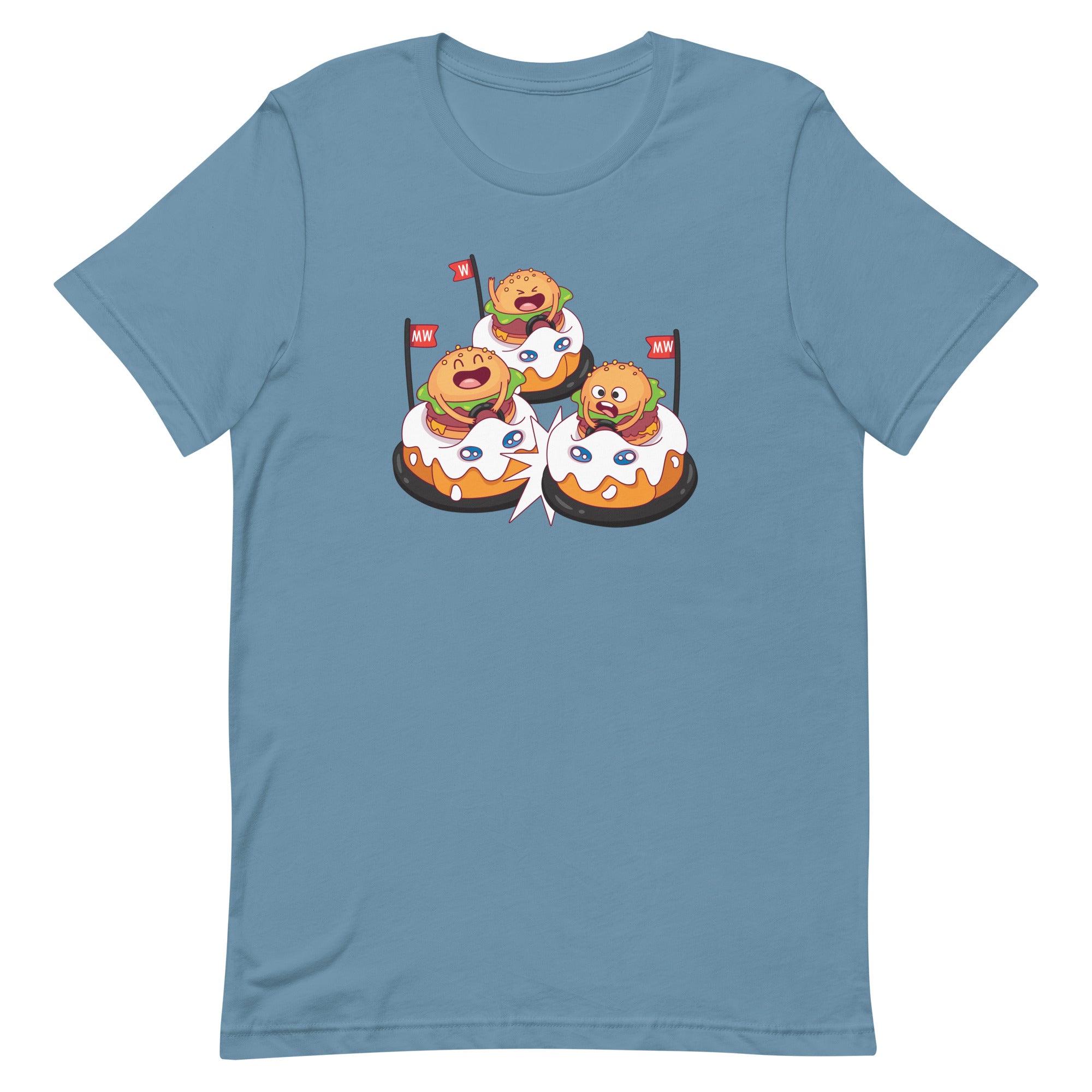 Buy Burger Bumpers Graphic Tee in US | Food Fighter Tees